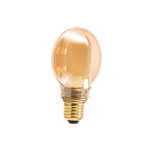 ECOLIGHT Dekoratívna LED žiarovka E27 4W 200lm G80 Amber Retro - rada ZERO