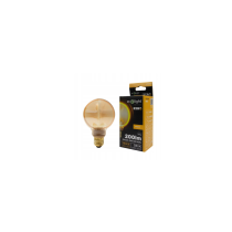 ECOLIGHT Dekoratívna LED žiarovka E27 4W 200lm G80 Amber Retro - rada ZERO