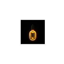 ECOLIGHT Dekoratívna LED žiarovka E27 4W 200lm O100 Amber Retro - rada ZERO