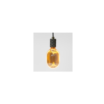 ECOLIGHT Dekoratívna LED žiarovka E27 4W 200lm O100 Amber Retro - rada ZERO