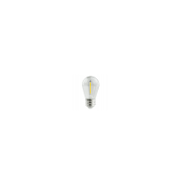 ECOLIGHT LED žiarovka E27 - S14 - 1W - 100lm - teplá biela
