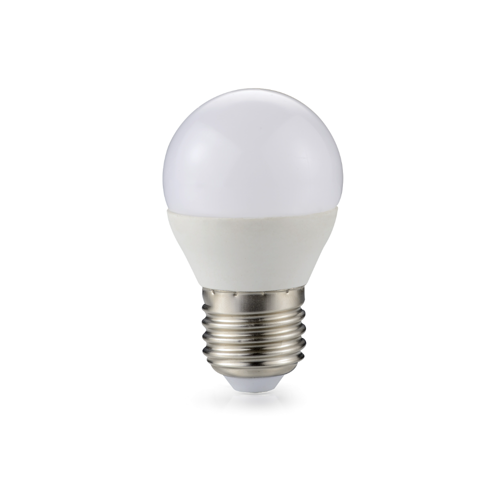 ECOLIGHT LED žiarovka E27 5W G45 - teplá biela
