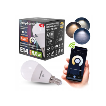 BERGE SMART E14 LED žiarovka 5,5W WW-NW-CW Wi-Fi TUYA CCT