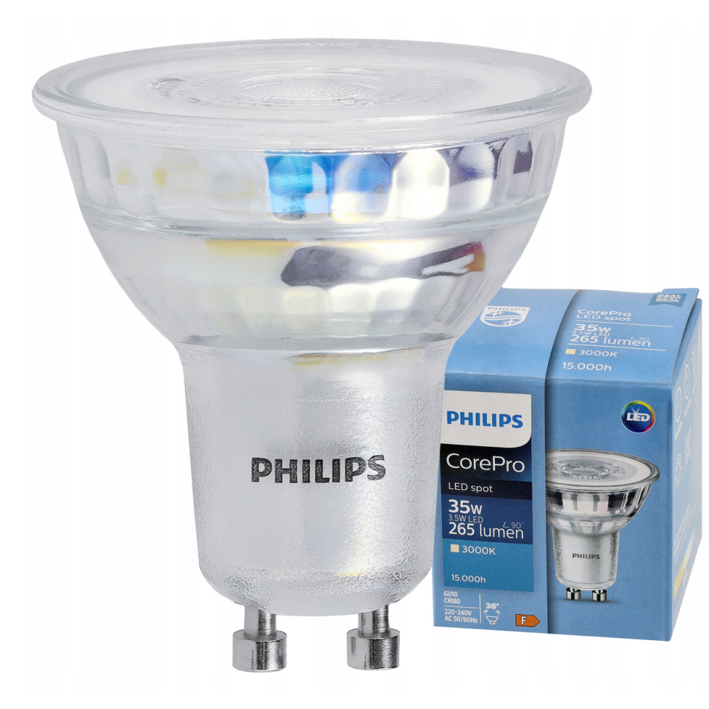 ECOLIGHT LED žiarovka MR16 12V 8W studená biela