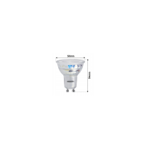 ECOLIGHT LED žiarovka MR16 12V 8W studená biela