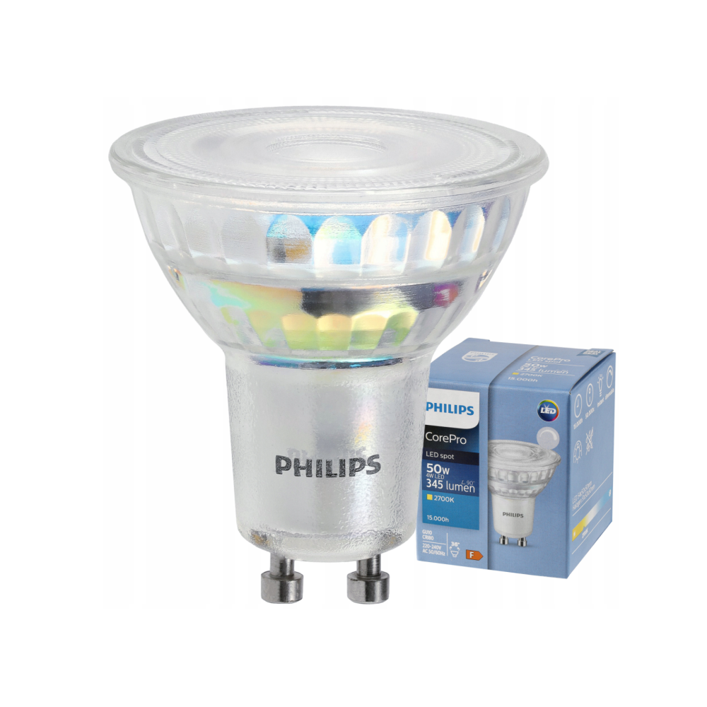 ECOLIGHT LED žiarovka MR16 12V 8W studená biela