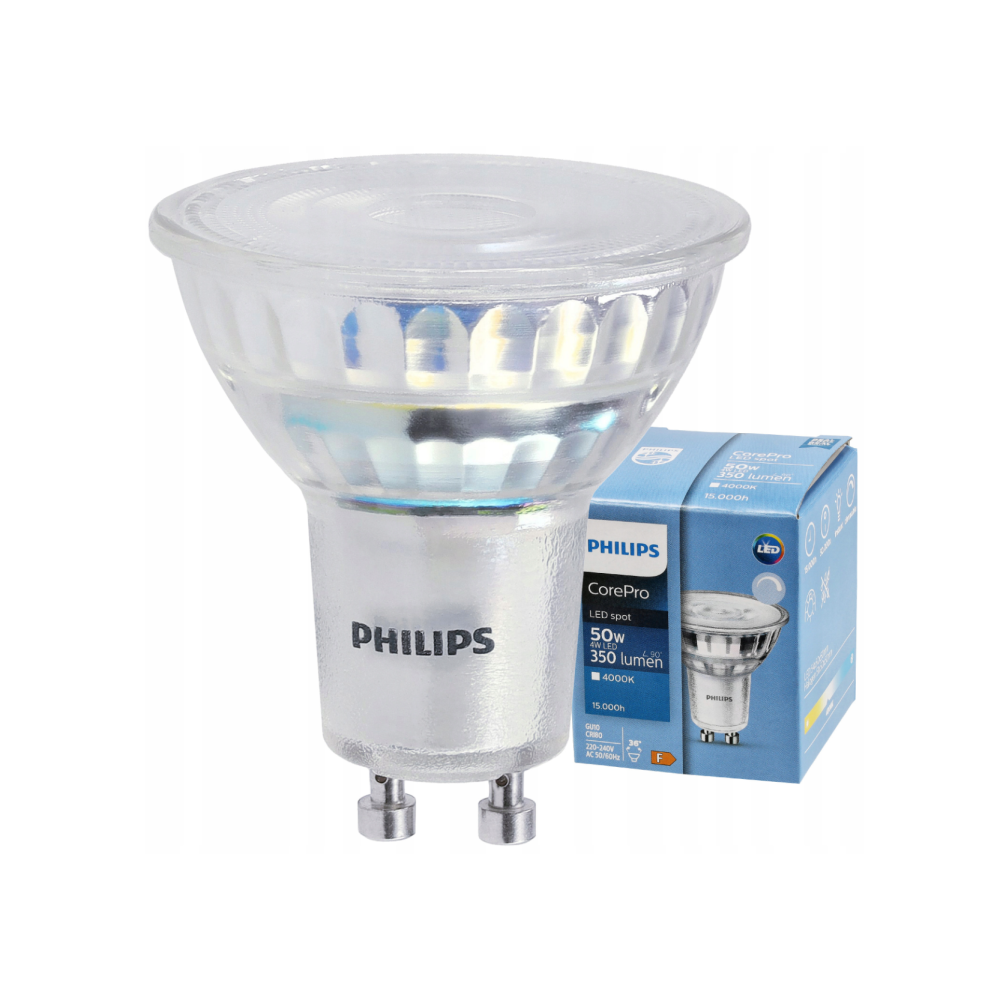 ECOLIGHT LED žiarovka MR16 12V 8W studená biela