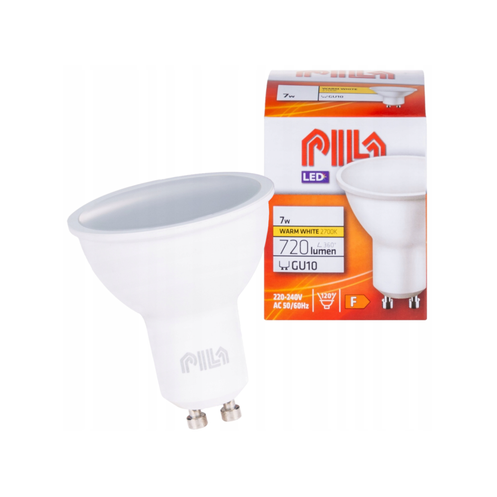 PIŁA LED žiarovka Philips PILA GU10 - 7W - 720Lm - teplá biela - Premium