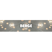 BERGE LED hliníkový profil rohový 1m biely - sada