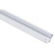 BERGE LED hliníkový profil rohový 2m biely - sada