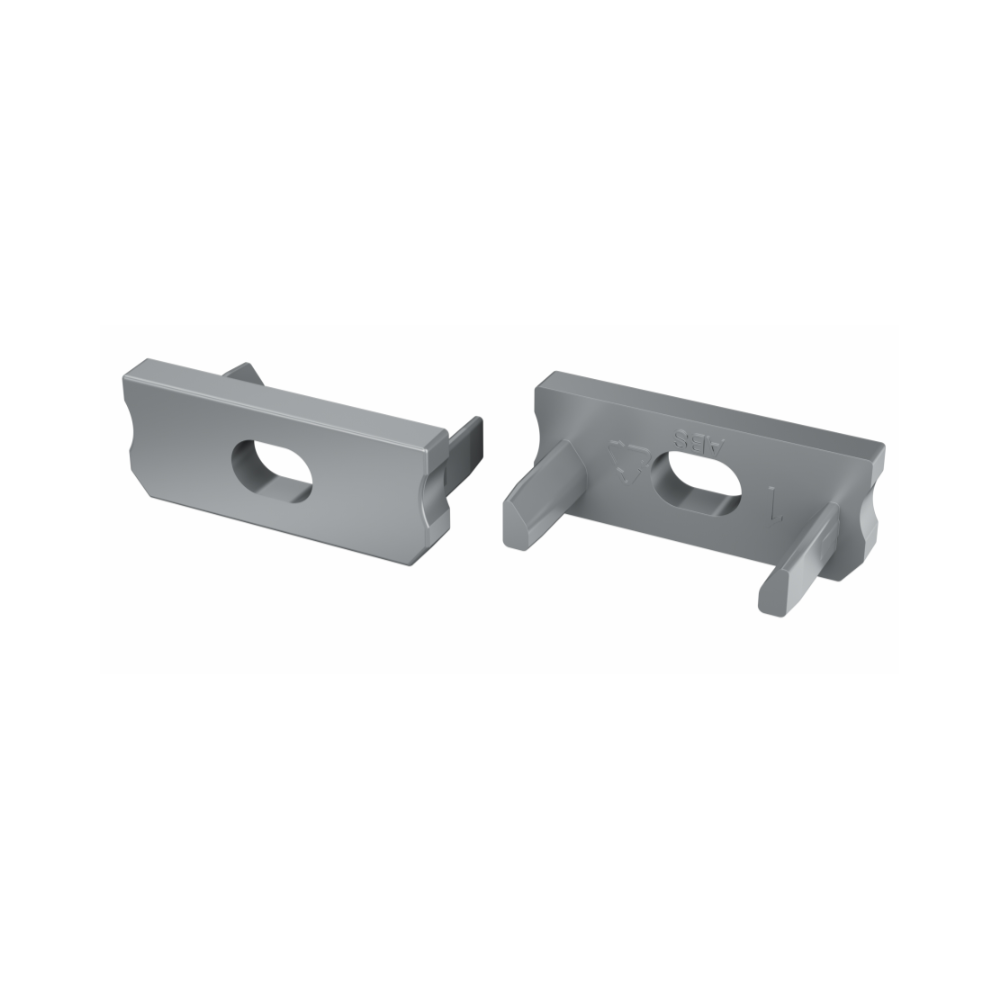 BERGE Krytka pre profil AXI, mliečne PVC, 2m