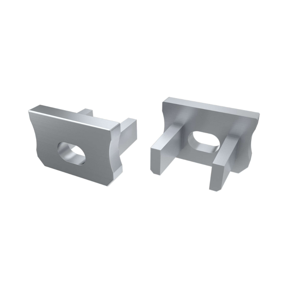 BERGE Krytka pre profil AXI, mliečne PVC, 2m