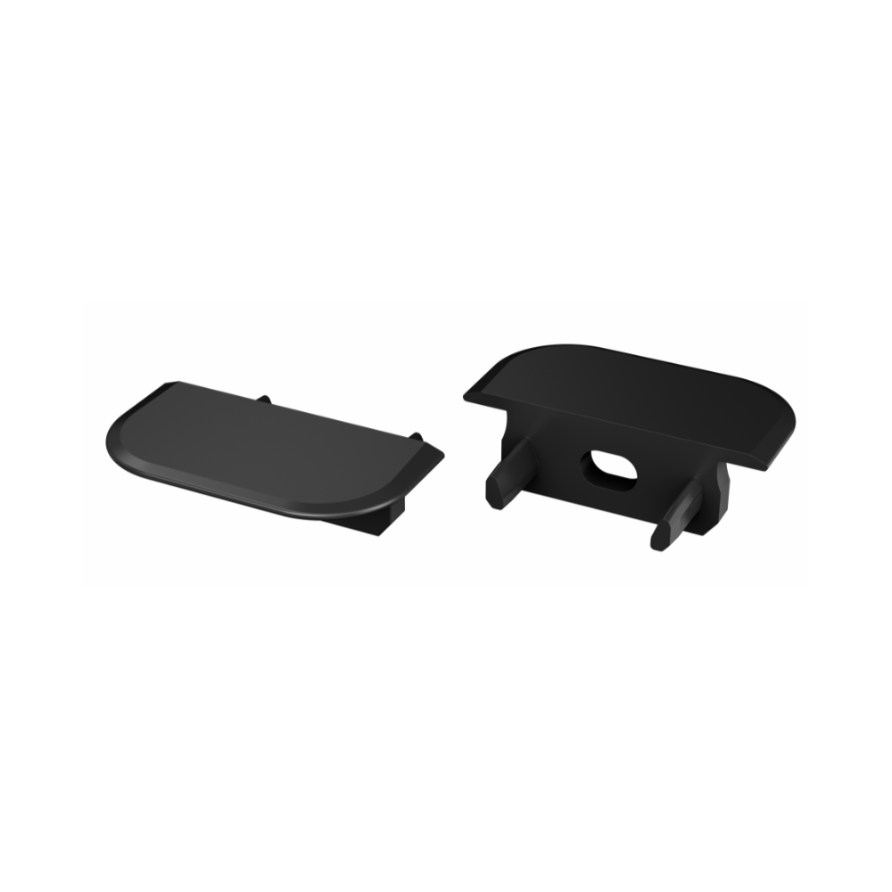 BERGE Krytka pre profil AXI, mliečne PVC, 2m