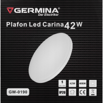 Germina LED prisadené stropné svietidlo 42W okrúhle - neutrálna biela