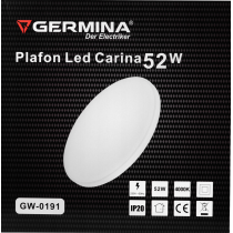 Germina LED prisadené stropné svietidlo 52W okrúhle - neutrálna biela