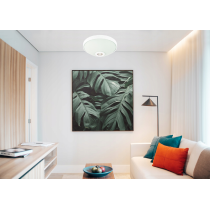 BERGE LED stropné svietidlo 2x E27 s pohybovým senzorom AURORA