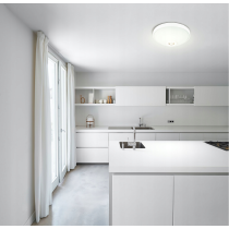 BERGE LED stropné svietidlo 2x E27 s pohybovým senzorom AURORA