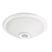 BERGE LED stropné svietidlo 2x E27 s pohybovým senzorom AURORA