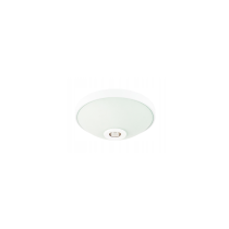 ECOLIGHT LED stropné svietidlo 2xE27 s pohybovým senzorom - sklo
