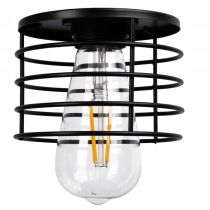 BERGE LED závesné stropné svietidlo drevený trám 2xE27 Loft Luster Spring