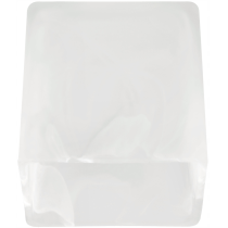 BERGE LED závesné stropné svietidlo, drevený trám, 2xE27, Luster Milk Cube