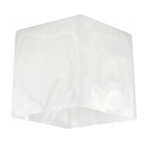 BERGE LED závesné stropné svietidlo, drevený trám, 3xE27, loft, mliečna kocka