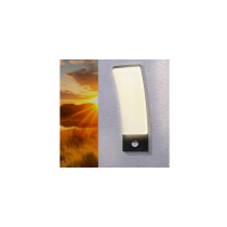 BERGE LED nástenné svietidlo 12W - 800lm - vonkajšie s pohybovým čidlom