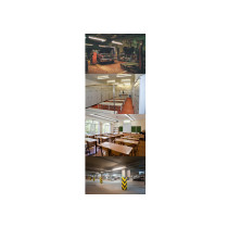 BERGE Hermetické svietidlo 120cm + 2x LED trubica - neutrálna biela