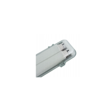 ECOLIGHT Hermetické svietidlo 60cm + 2x LED trubica neutrálna biela - SET