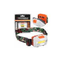 Germina LED čelovka 120lm, stmievateľná, napájanie 3xAAA batériami