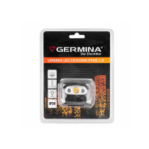 Germina LED čelovka 150lm, stmievateľná, napájaná AAA batériami