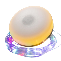 BERGE Kempingová lampa nabíjacia LED girlanda na rolke 10m RGB IPX4