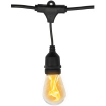 BERGE LED vonkajšia girlanda 15m - 15xLED Atmospheric Fire FLAME