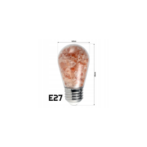 BERGE Soľná LED žiarovka E27-5W S14 - na girlande