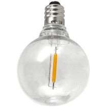 BERGE Záhradná girlanda 15m - 30x LED žiarovka G40 230V