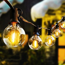BERGE Záhradná girlanda 30m - 100x LED žiarovka G40 230V