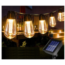 BERGE Záhradná solárna girlanda 10 LED 5 metrov