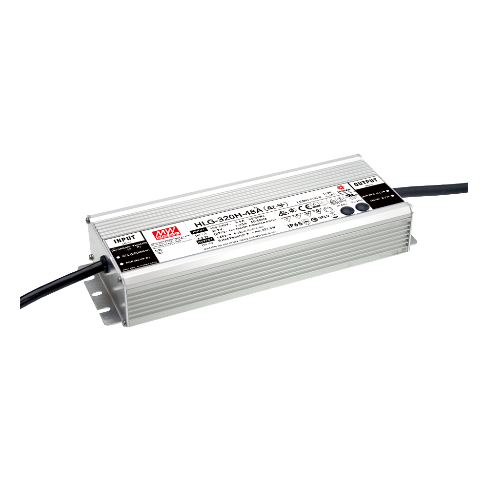 Mean Well - napájací zdroj typ HLG-320H-24A – 320W – 24V DC Mean Well - napájací zdroj typ HLG-320H-24A – 320W – 24V DC