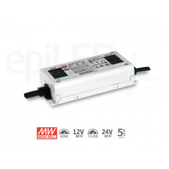 Mean Well - napájací zdroj typ XLG-75-12A - 60W - 12V DC