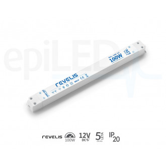 REVELIS - napájací zdroj typ RVL-100-12 – 100W - 12V DC