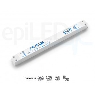 REVELIS - napájací zdroj typ RVL-180-12 – 180W - 12V DC