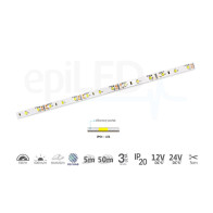 epiLED - 5m LED pásik EMPI-silk - 6W, 60xSMD, 8mm, IP64, 24V DC - Teplá biela (WW) / 3000°K