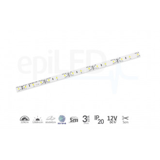 EMPA-60 | 12W | 60xLED/m | IP20 - 3000°K (5m)