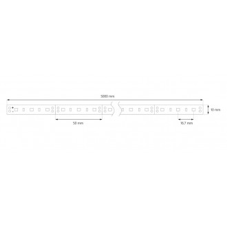 EMPA-60 | 12W | 60xLED/m | IP20 - 3000°K (5m)