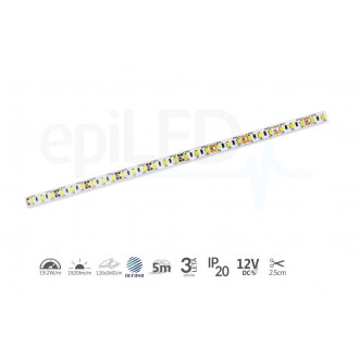 EMPA-120 | 19,2W | 120xLED/m | IP20 - 3000°K (5m)