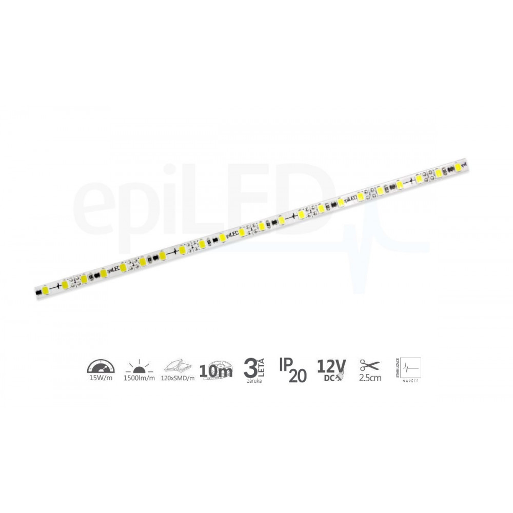 Edge-STRIP / 15W / 120 LED / IP20 - 3000°K (10m)