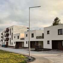 ROSA - Svietidlo ISKRA LED, anodizácia inox-čierna