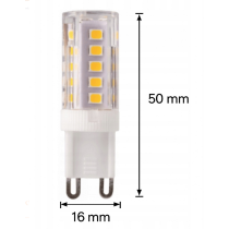 ECOLIGHT LED žiarovka - G9 - 3W - 350Lm - neutrálna farba