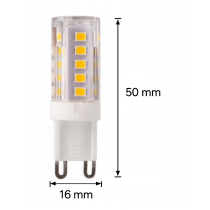 ECOLIGHT LED žiarovka - G9 - 3W - 350Lm - teplá farba