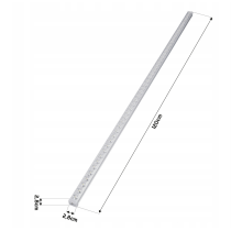BERGE LED lampa NEPTUN 120cm - 36W -3600lm - IP20 - 6000K - studená biela